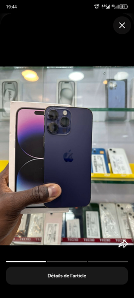 iPhone Pro Max 128GB Bleu