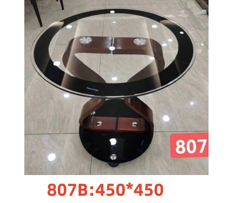 Table basse en verre moderne