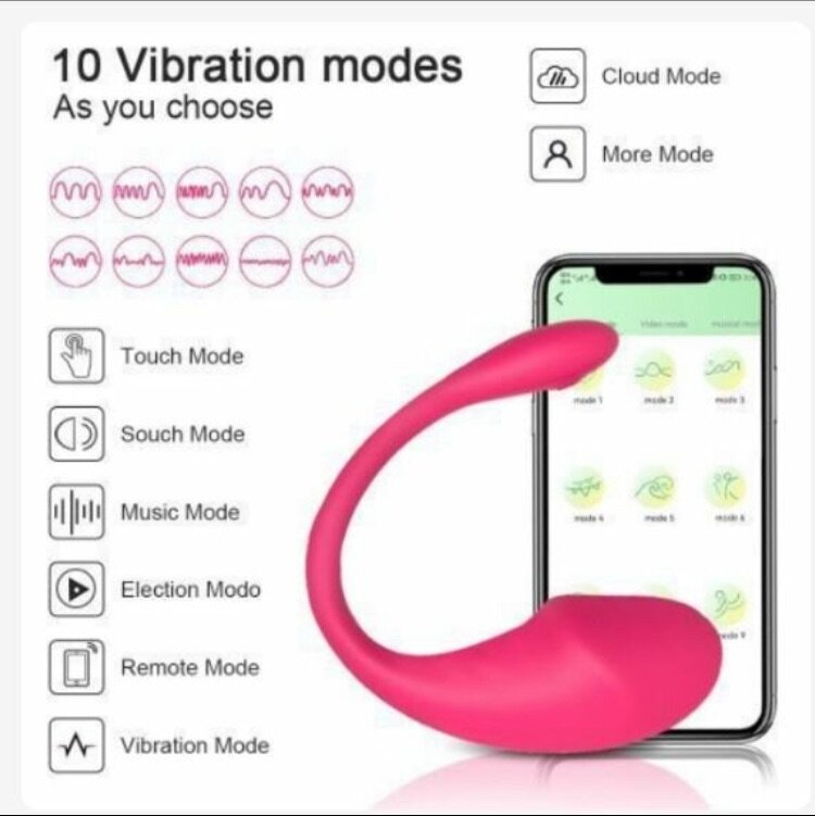 Vibromasseur 10 Modes Télécommande