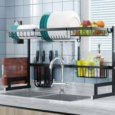 Égouttoir vaisselle sur évier