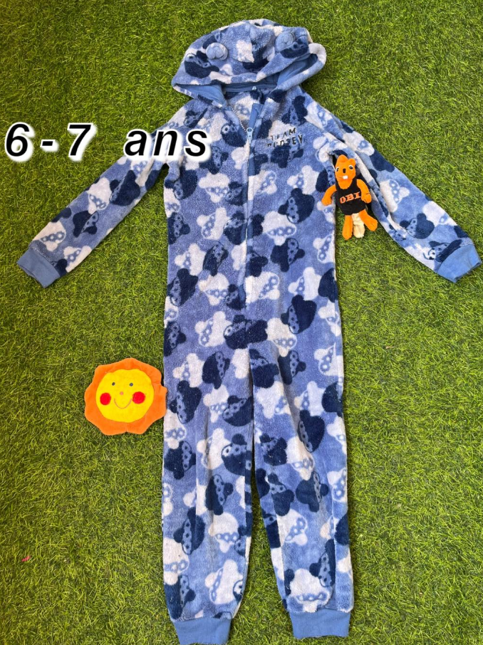 Combinaison "Blue.warm" 6-7 ans
