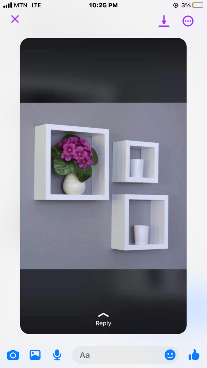 Wall shelves