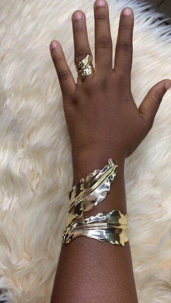 Ensemble de Bijoux en Or Élégant