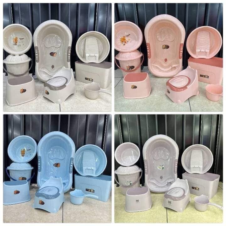 Ensemble Bain Bébé Complet 7 Pièces