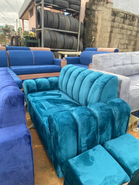 Fauteuil velours chic