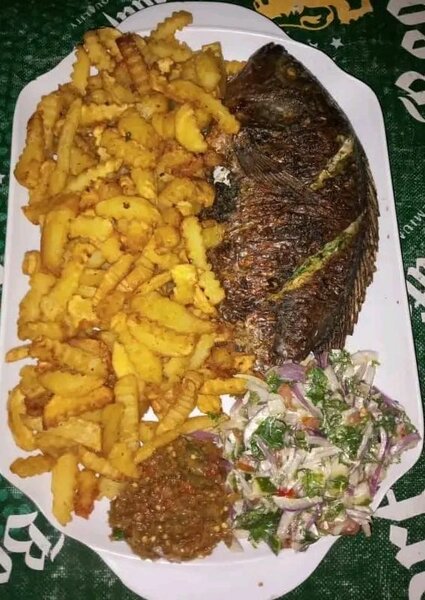 Poisson Frit et braisé