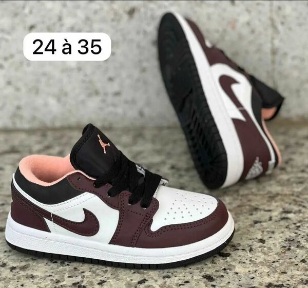 Baskets enfants bicolores