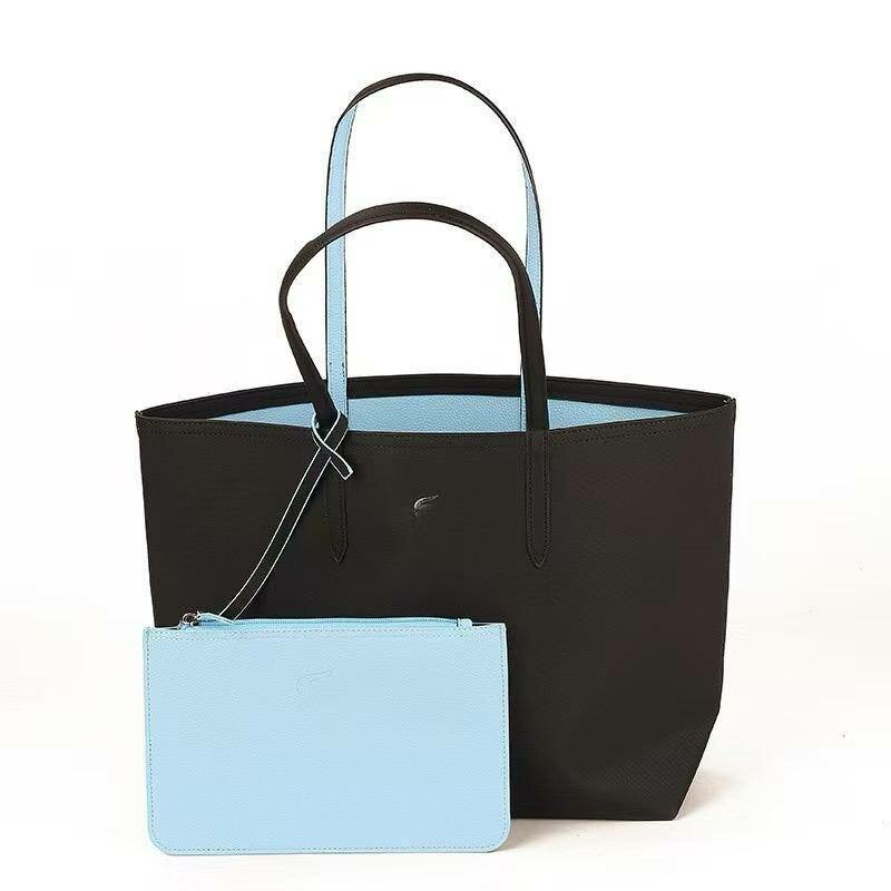 Cabas réversible en cuir