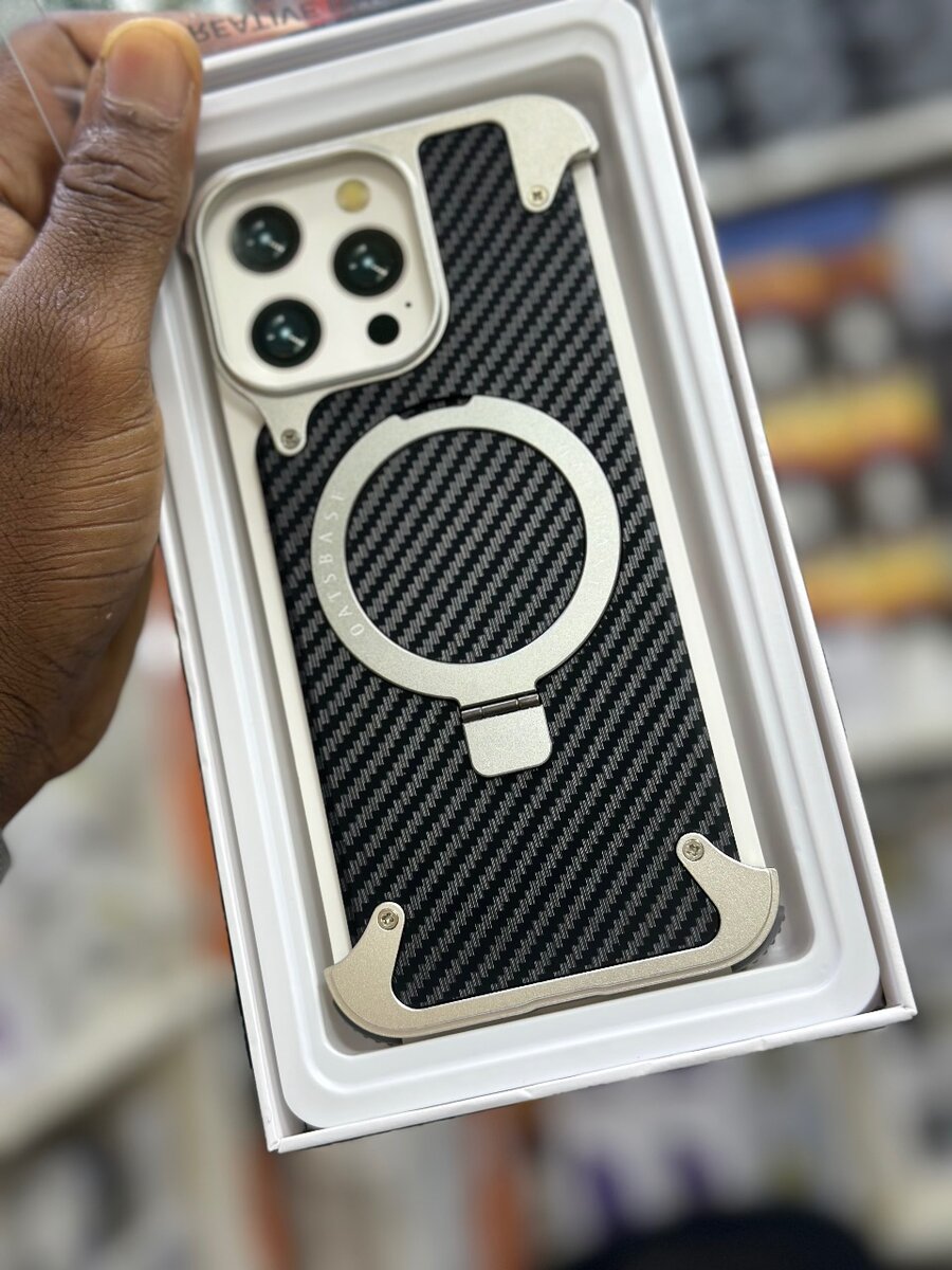 Coque pour iPhone fibre carbone