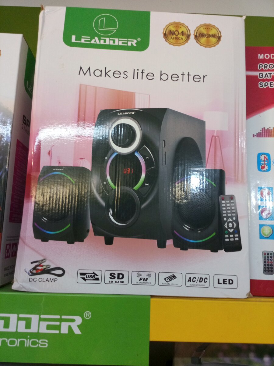 Enceintes Bluetooth LEADDER