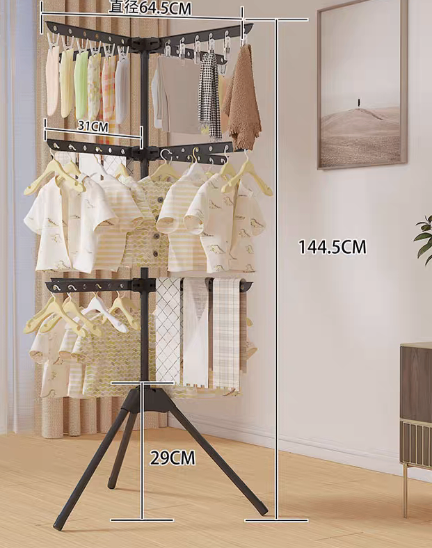 Séchoir rotatif compact