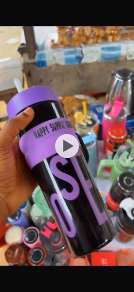 Gobelet Isotherme avec Paille