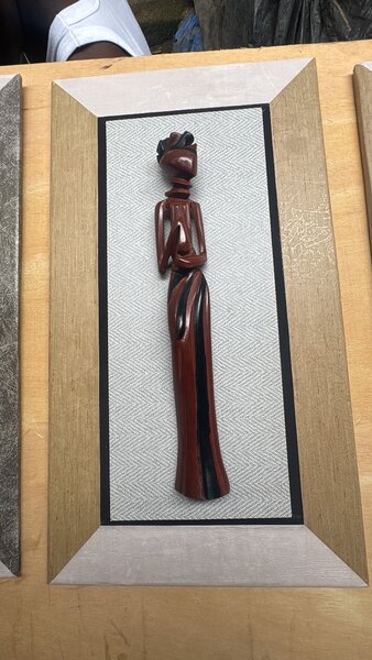 Tableau sculpture bois stylisé