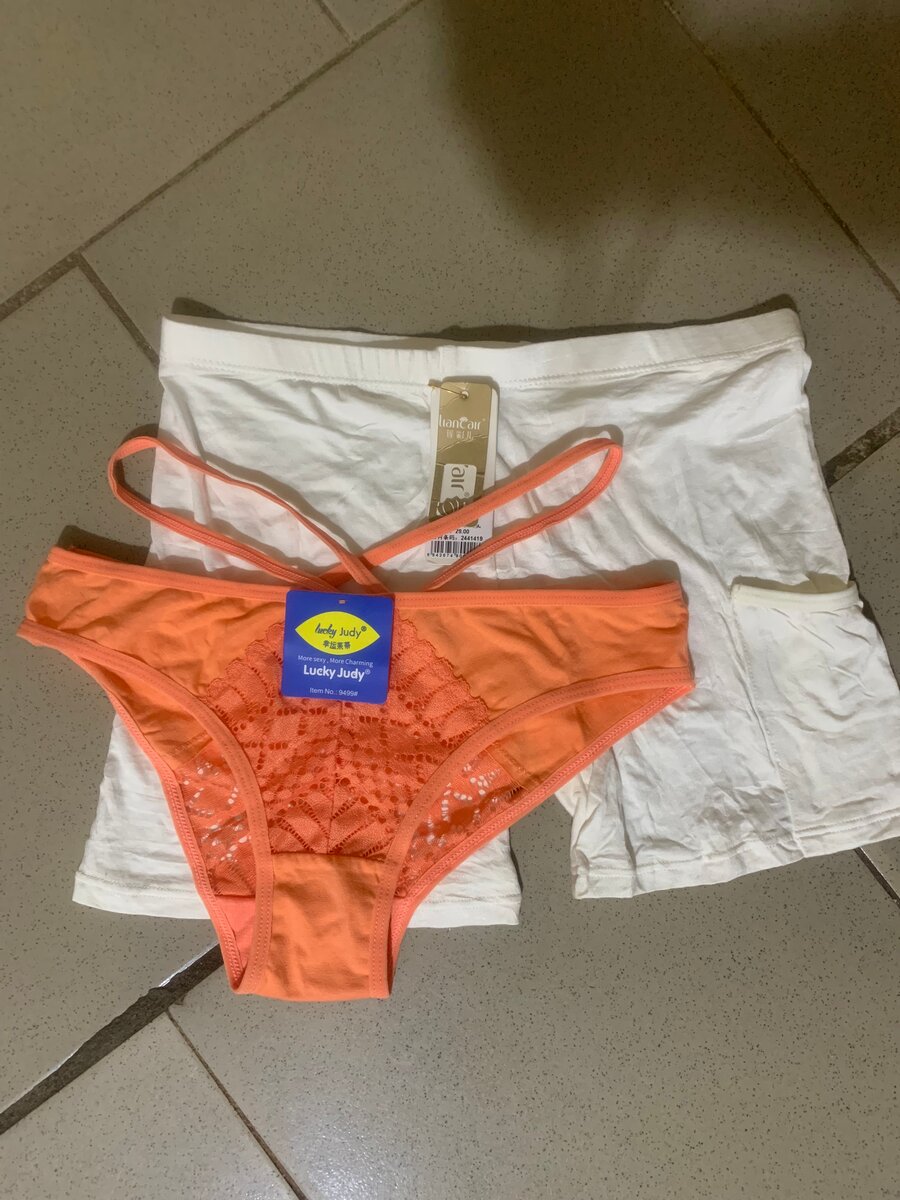 Lot de deux culottes sexy