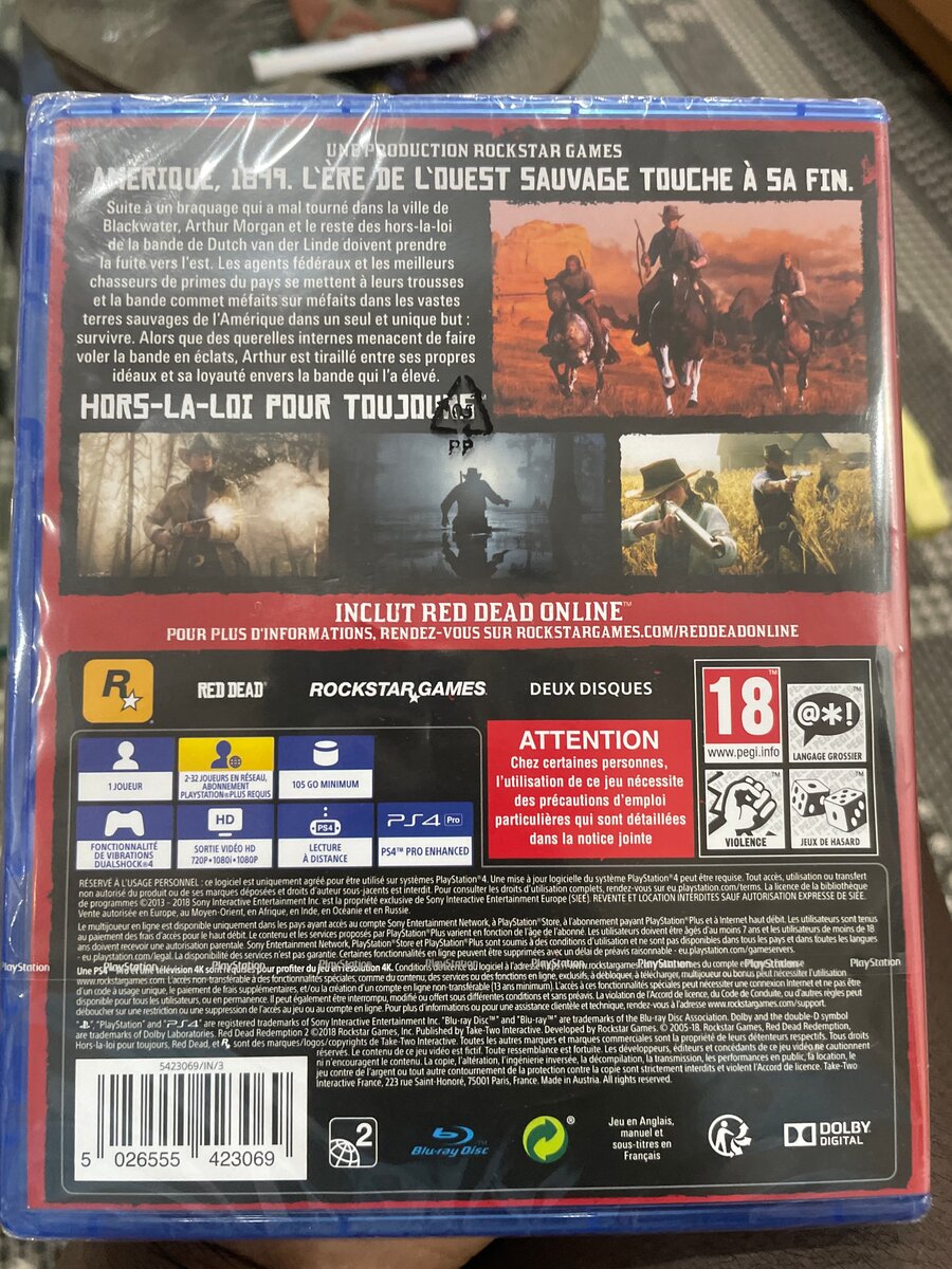 Red Dead Redemption 2 PS4