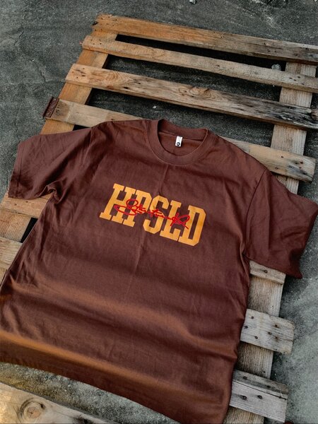 T-shirt marron HOPESLORD