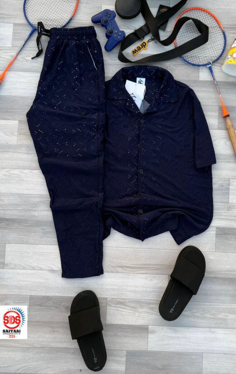 Ensemble Loungewear Homme Bleu