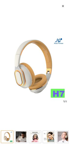 Casque Bluetooth H7