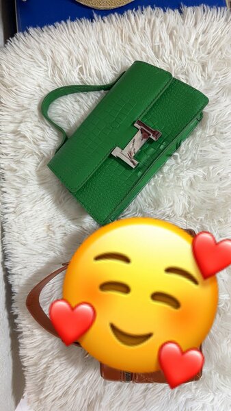 Sac à main vert élégant