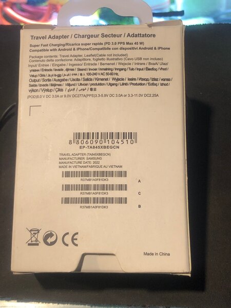 45W charger Adapter