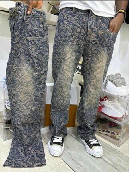 Jeans à motifs homme
