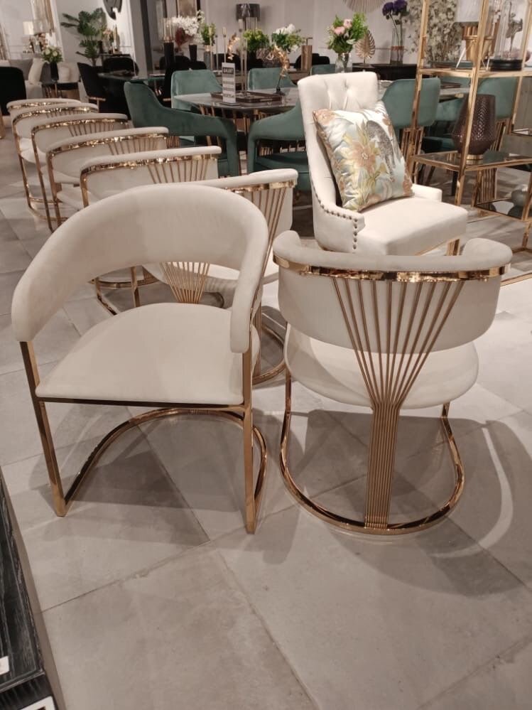 Fauteuil moderne en velours