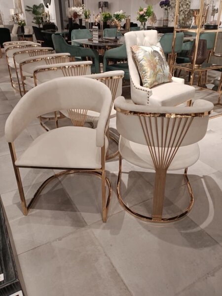 Fauteuil moderne en velours