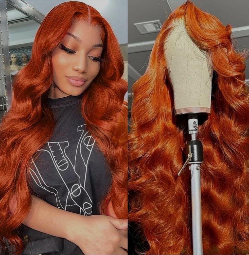 Perruque bouclée longue luxe