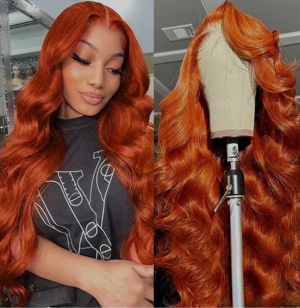 Perruque bouclée longue luxe