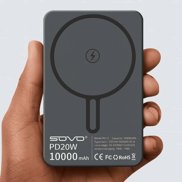 Chargeur Power Bank Magnétique 10000mAh