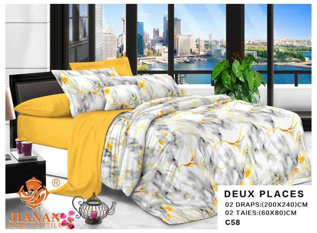 Parure de Lit Colorée 2 Places