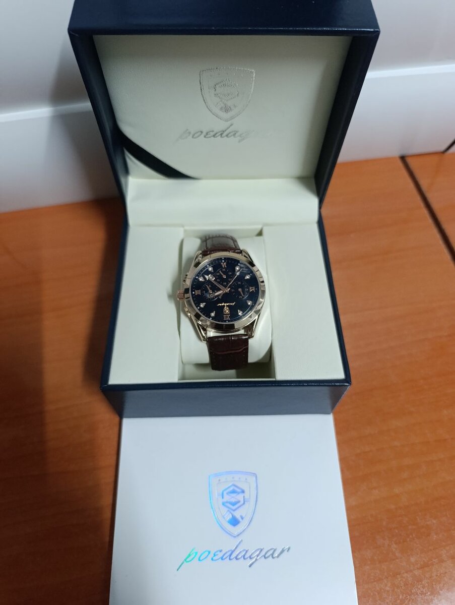 Montre Chronographe Élégante Homme