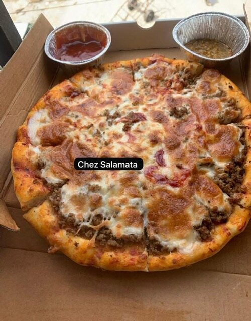 Pizza gourmande Chez Salamata