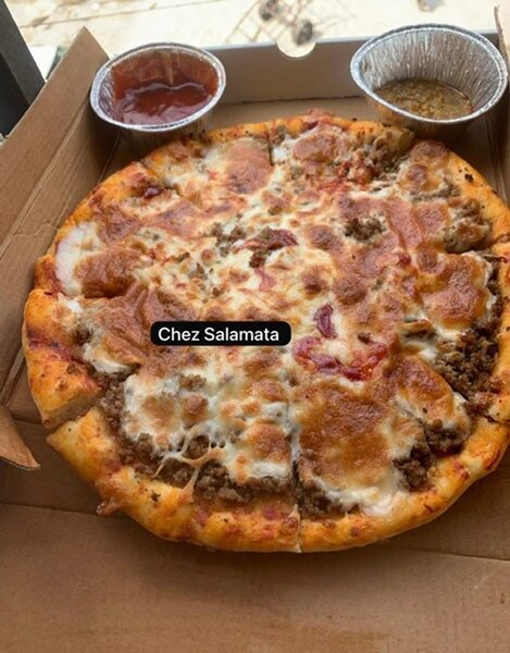 Pizza gourmande Chez Salamata