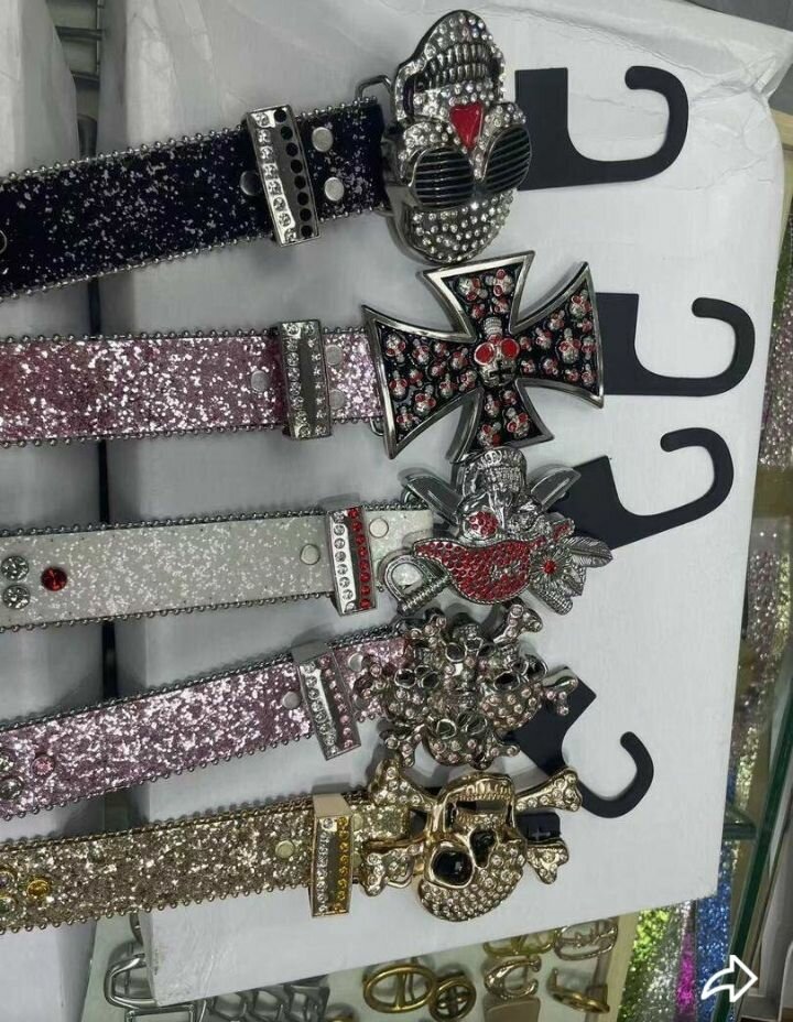 Ceintures Bling-bling Strass