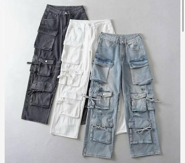 Pantalons Cargo Baggy Homme