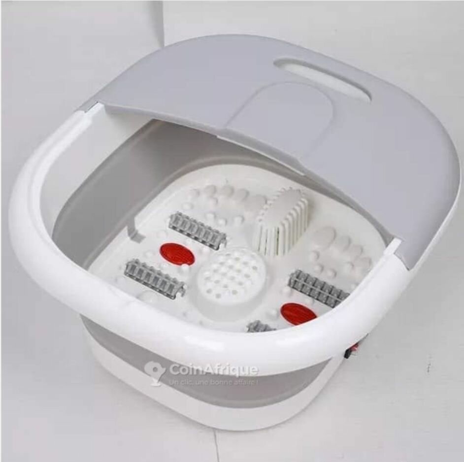 Bac à pédicure pliable électrique