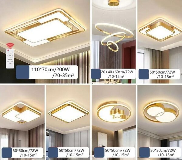 Люстра светодиодная потолочная