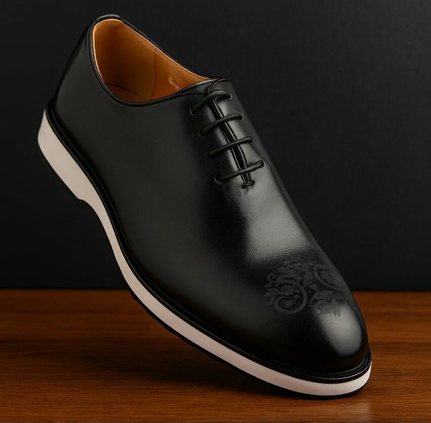 Chaussures Derby Cuir Élégant