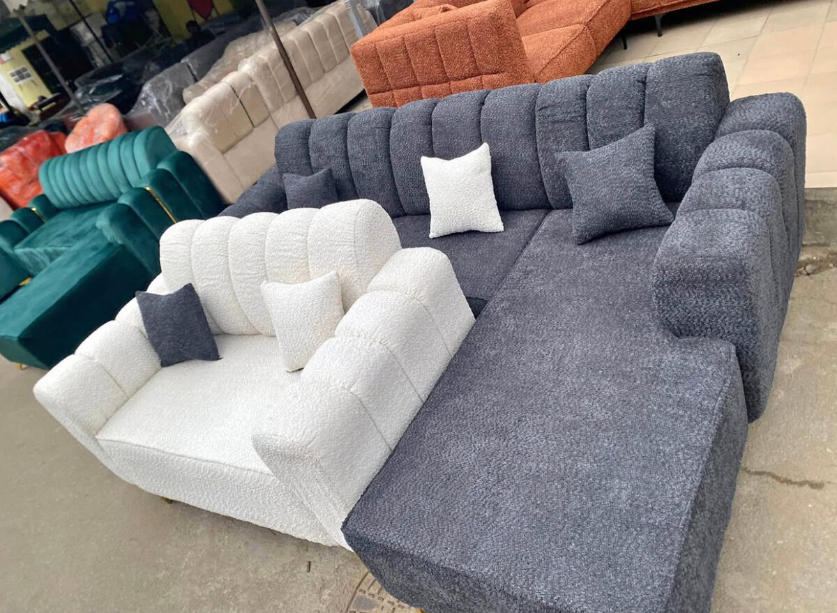 Canapé d'angle élégant