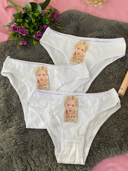 Culottes en coton dentelle