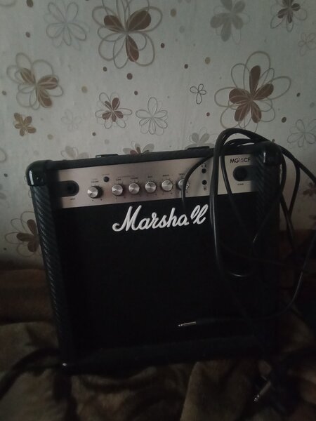 Электрогитара с усилителем