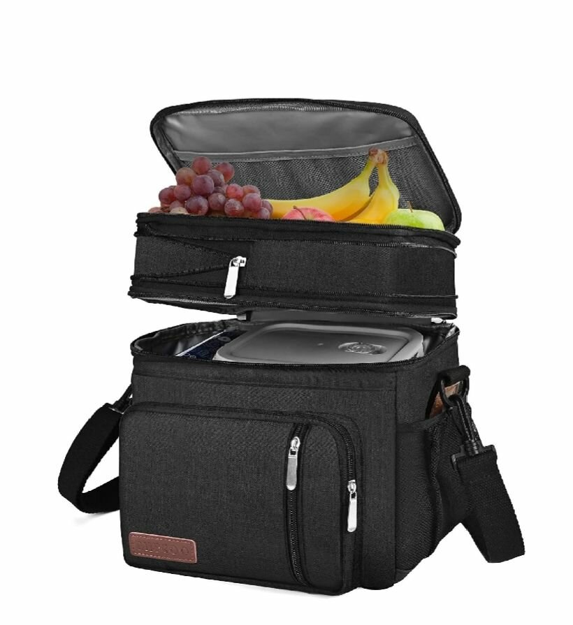 Double Opening Lunch bag