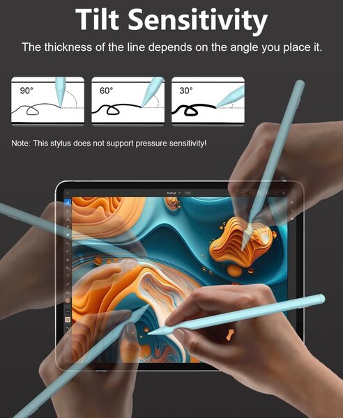 Crayon 1ère génération pour iPad 2018-2024, stylet pour iPad