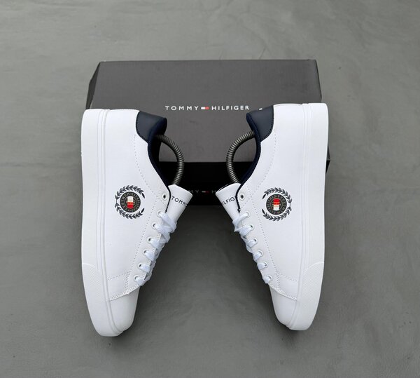 Baskets blanches Tommy Hilfiger