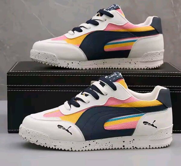 Baskets colorées unisexes