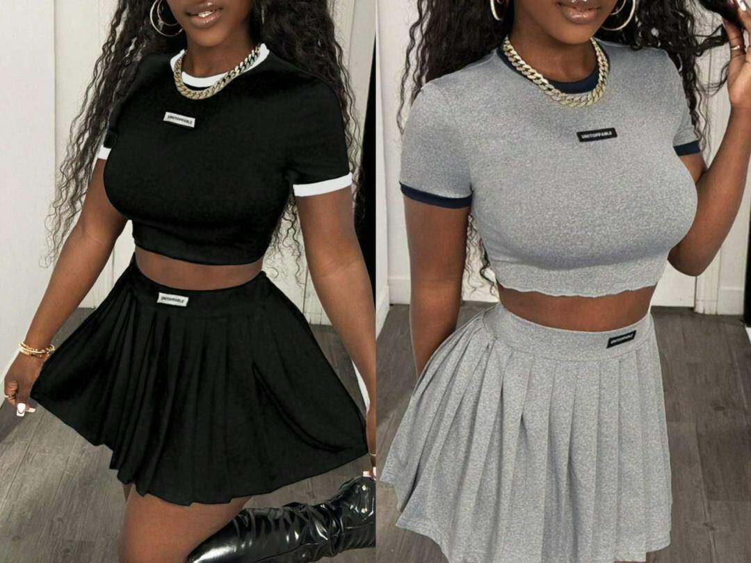 Ensemble de Jupe et Crop Top
