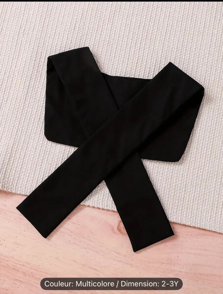 Ensemble garçon rayé élégant