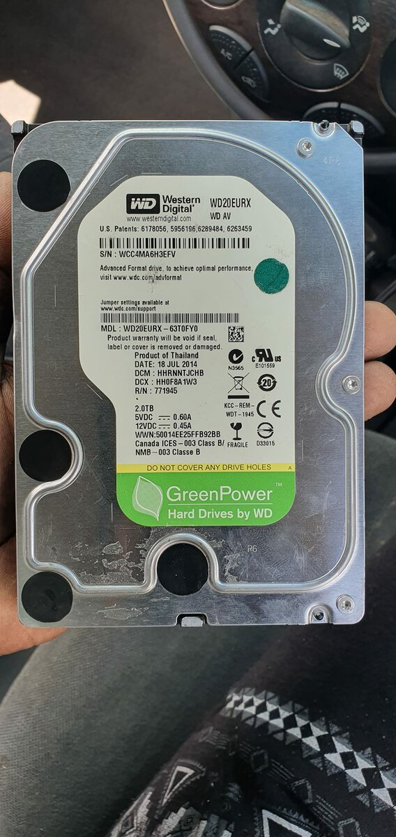 2TB HDD FOR DESKTOP