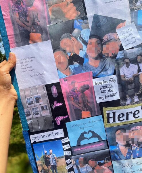 DIY vision board